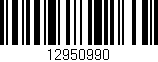 Código de barras (EAN, GTIN, SKU, ISBN): '12950990'