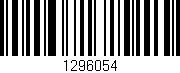 Código de barras (EAN, GTIN, SKU, ISBN): '1296054'