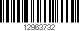 Código de barras (EAN, GTIN, SKU, ISBN): '12963732'