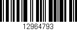 Código de barras (EAN, GTIN, SKU, ISBN): '12964793'