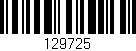 Código de barras (EAN, GTIN, SKU, ISBN): '129725'