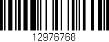 Código de barras (EAN, GTIN, SKU, ISBN): '12976768'