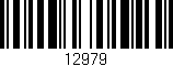 Código de barras (EAN, GTIN, SKU, ISBN): '12979'