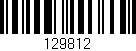 Código de barras (EAN, GTIN, SKU, ISBN): '129812'