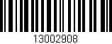 Código de barras (EAN, GTIN, SKU, ISBN): '13002908'
