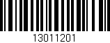 Código de barras (EAN, GTIN, SKU, ISBN): '13011201'