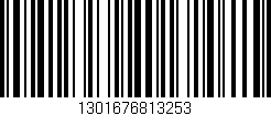 Código de barras (EAN, GTIN, SKU, ISBN): '1301676813253'