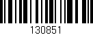 Código de barras (EAN, GTIN, SKU, ISBN): '130851'