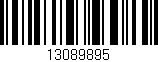 Código de barras (EAN, GTIN, SKU, ISBN): '13089895'