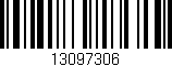 Código de barras (EAN, GTIN, SKU, ISBN): '13097306'