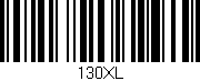 Código de barras (EAN, GTIN, SKU, ISBN): '130XL'