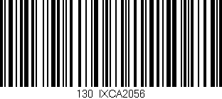 Código de barras (EAN, GTIN, SKU, ISBN): '130/IXCA2056'