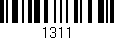 Código de barras (EAN, GTIN, SKU, ISBN): '1311'
