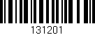 Código de barras (EAN, GTIN, SKU, ISBN): '131201'