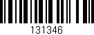 Código de barras (EAN, GTIN, SKU, ISBN): '131346'