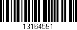 Código de barras (EAN, GTIN, SKU, ISBN): '13164591'