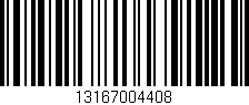 Código de barras (EAN, GTIN, SKU, ISBN): '13167004408'