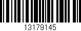 Código de barras (EAN, GTIN, SKU, ISBN): '13179145'