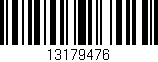 Código de barras (EAN, GTIN, SKU, ISBN): '13179476'