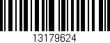 Código de barras (EAN, GTIN, SKU, ISBN): '13179624'