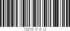Código de barras (EAN, GTIN, SKU, ISBN): '13210_0_0_U'