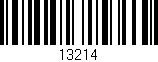 Código de barras (EAN, GTIN, SKU, ISBN): '13214'