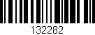 Código de barras (EAN, GTIN, SKU, ISBN): '132282'