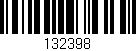 Código de barras (EAN, GTIN, SKU, ISBN): '132398'