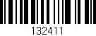 Código de barras (EAN, GTIN, SKU, ISBN): '132411'