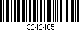 Código de barras (EAN, GTIN, SKU, ISBN): '13242485'
