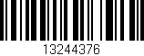 Código de barras (EAN, GTIN, SKU, ISBN): '13244376'