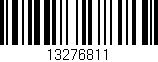 Código de barras (EAN, GTIN, SKU, ISBN): '13276811'