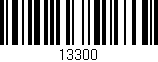 Código de barras (EAN, GTIN, SKU, ISBN): '13300'