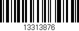Código de barras (EAN, GTIN, SKU, ISBN): '13313876'