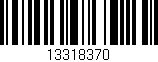 Código de barras (EAN, GTIN, SKU, ISBN): '13318370'