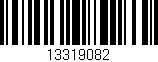 Código de barras (EAN, GTIN, SKU, ISBN): '13319082'