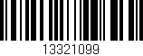 Código de barras (EAN, GTIN, SKU, ISBN): '13321099'