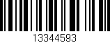 Código de barras (EAN, GTIN, SKU, ISBN): '13344593'