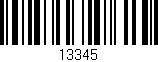 Código de barras (EAN, GTIN, SKU, ISBN): '13345'