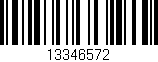 Código de barras (EAN, GTIN, SKU, ISBN): '13346572'