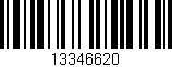 Código de barras (EAN, GTIN, SKU, ISBN): '13346620'