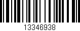 Código de barras (EAN, GTIN, SKU, ISBN): '13346938'