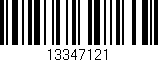 Código de barras (EAN, GTIN, SKU, ISBN): '13347121'