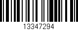 Código de barras (EAN, GTIN, SKU, ISBN): '13347294'
