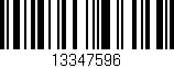 Código de barras (EAN, GTIN, SKU, ISBN): '13347596'