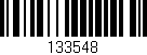 Código de barras (EAN, GTIN, SKU, ISBN): '133548'