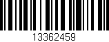 Código de barras (EAN, GTIN, SKU, ISBN): '13362459'