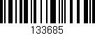 Código de barras (EAN, GTIN, SKU, ISBN): '133685'