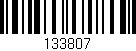 Código de barras (EAN, GTIN, SKU, ISBN): '133807'