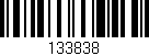 Código de barras (EAN, GTIN, SKU, ISBN): '133838'